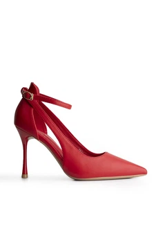 Туфлі жіночі на підборах Meideli 6262/Red/Ecoleather/T530-8/B 36 Червоний