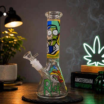 Міні-кальян Бонг Free Ride 25 см Rick and Morty GT-333S