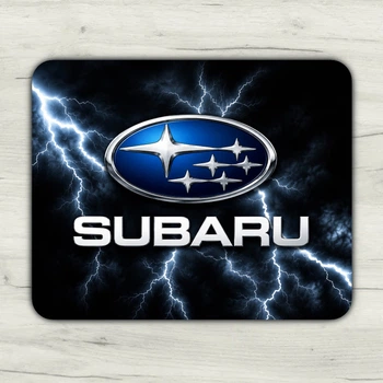 Коврик для мыши Subaru игровой и офисный 22х18 нескользящая резиновая основа, точная поверхность для оптической и лазерной мышки, износостойкая, для работы, игр и учебы (51675)