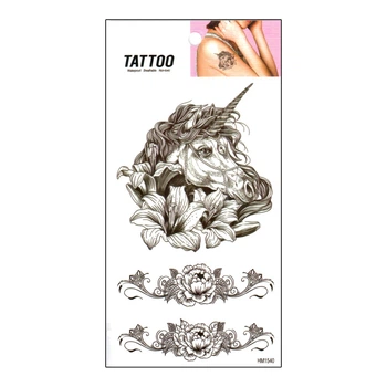 Временная татуировка "Единорог Tattoo" Bambi 1020-HM1540