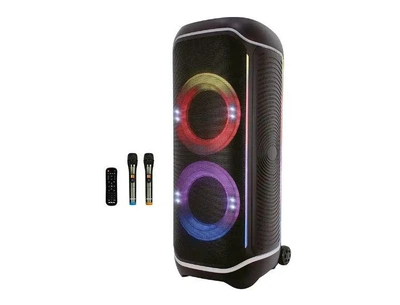 Акустична переносна колонка ZXX-7000 1000Вт 2x8" 91х43х41 см TWS/FM/USB/TF/BT/REC/LED/2MIC/ДК