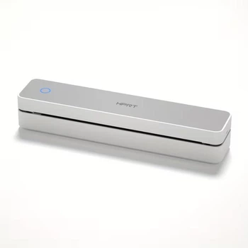 Портативный термопринтер HPRT MT610 безчернильный, 203DPI, USB-подключение, для смартфонов и ноутбуков, поддержка бумаги A4 и Letter, белый