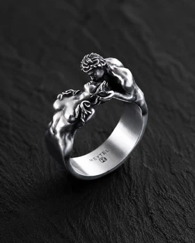 Серебряный перстень THE KISS Reytel 69046123 18.5