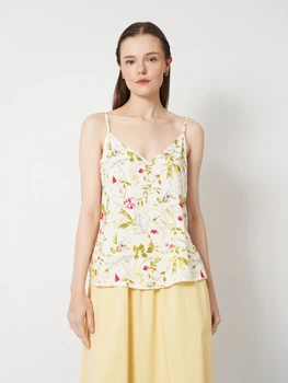 Топ женский Vero Moda 10297362 XL Snow White (5715874768196)