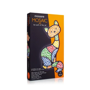 Набір для творчості Скляна мозаїка Mosaaro «Cat. Кіт» 205×425 мм (MA3002)