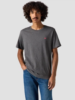 Футболка бавовняна довга чоловіча Levi`s Ss Original Hm Tee 56605-0149 L Neutrals (5401105121310)