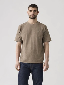 Футболка хлопковая длинная мужская Levi`s Red Tab Vintage Tee A0637-0195 XL Brown (5401187865935)