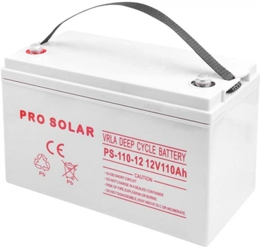 Akumulator Volt Polska DEEP CYCLE VPRO SOLAR 12V 110 Ah (6AKXDEEP10) (955555914364615) - Outlet