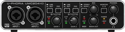 Interfejs audio Behringer UMC204HD (S240904015BK0) - Outlet