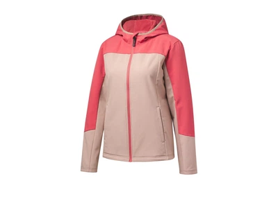 Куртка Softshell (софтшел) водоотталкивающая и ветрозащитная для женщины Crivit BIONIC-FINISH® ECO 458390 S Комбинированный