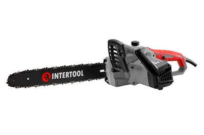Пила ланцюгова електрична Intertool 1600Вт x 16" двигун бічний (DT-2200)