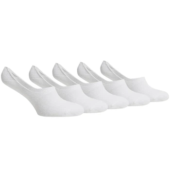 Шкарпетки базові білі підслідники Premier Socks, набір 5 шт. унісекс, 43-45