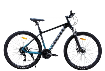Велосипед Спортивный 29 дюймов Corso ANTARES AR-087 оборудование Shimano алюминиевая рама 21 дюйм 24 скорости. Black and Blue (194596)