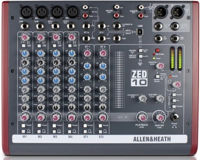 Аналоговый микшерный пульт Allen Heath ZED-10 (254712)