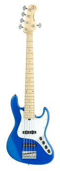 Бас-гитара Warwick SADOWSKY MetroExpress 21-Fret Vintage J/J Bass, Maple, 5-String (Ocean Blue Metallic High Polish)