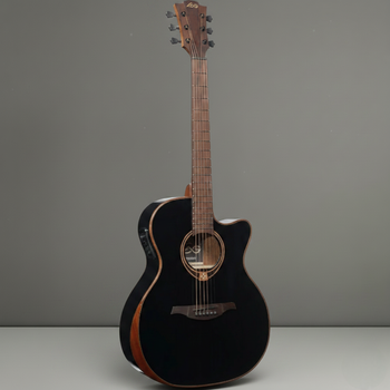 Электроакустическая гитара Lag Tramontane Bevel Special Edition T118ABCE-BLK (Black)