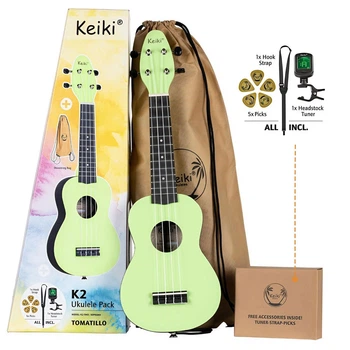 Укулеле Ortega Keiki Pack K2-TMO Sopano, Tomatillo (комплект)