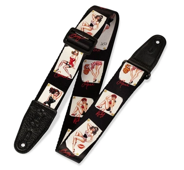 Гитарный ремень Levy's MPS2-072 Print Series Guitar Strap (Girls)