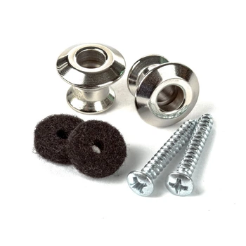 Стреплок для ремня Dunlop Straplok Dual Design Strap Button Set - Nickel
