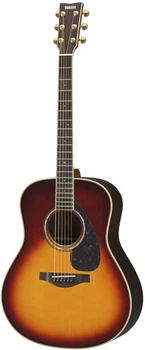 Электроакустическая гитара Yamaha LL6 ARE (Brown Sunburst)