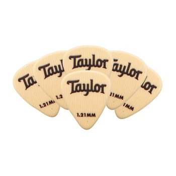 Набор медиаторов Taylor GUITARS 351 DARK TONE PICKS 1.21 IVOROID 6 PACK