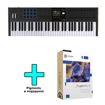 MIDI-клавиатура Arturia KeyLab 61 mk3 (Black) + Arturia Pigments