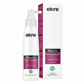 Лосьон против перхоти и жирной кожи головы EKRE Life.Pure Lotion 150 мл