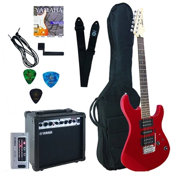 Гитарный набор Yamaha GIGMAKER ERG121 GPII (Metallic Red) + чехол, комбоусилитель и аксессуары