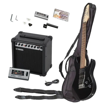 Гитарный набор Yamaha ERG121 GPII (Black) + чехол, комбоусилитель и аксессуары