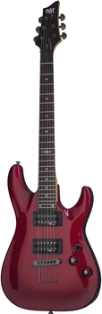 Электрогитара C-1 SGR By Schecter M RED