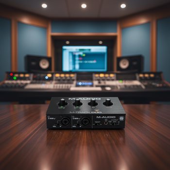 Аудиоинтерфейс M-Audio M-Track Duo