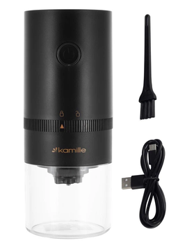 Аккумуляторная кофемолка Kamille KM-6733 с USB Type-C для кофе (3052274246)