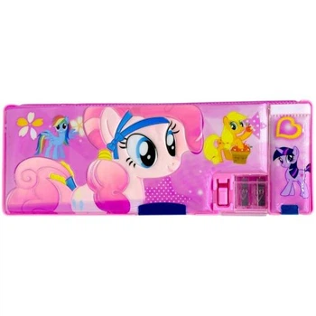 Пенал 3D`MY LITTLE PONY, Дружба это чудо!`Розовый