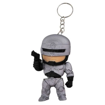3D Брелоки "HERO ROBOCOP / РОБОКОП", Keychain, 3D печать Пластик Серый (298133)