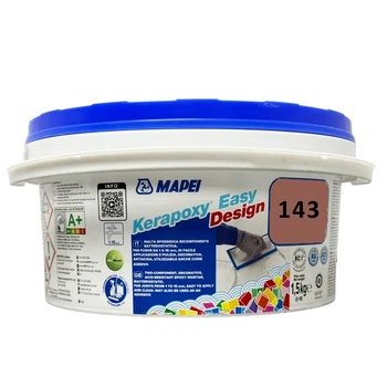 Эпоксидная затирка для швов Mapei Kerapoxy Easy Design 143 терракота 1.5кг