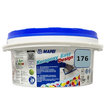 Эпоксидная затирка для швов Mapei Kerapoxy Easy Design 176 Зелено-серый 1.5кг