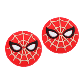 Накладки на Стики 2шт RMC Spider-Man PlayStation 5 4 3 2 1 Xbox Series One 360 Switch 2 Red White