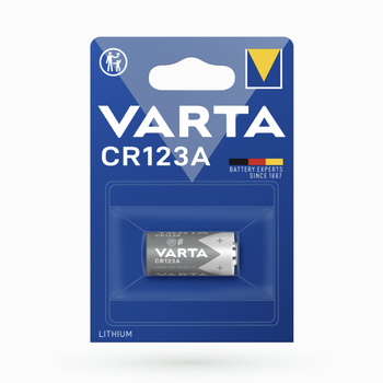 Батарейка VARTA CR 123A BLI 1шт LITHIUM