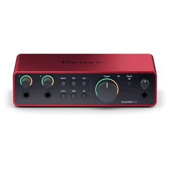 Звуковая карта Focusrite Scarlett 2i2 4th Gen