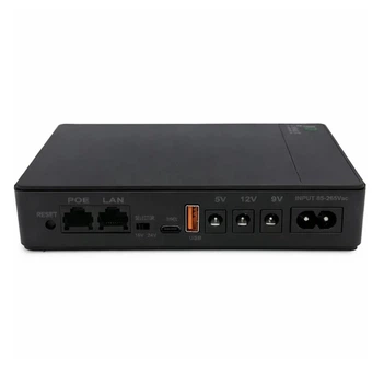 UPS ДБЖ для роутера та ONU Voltronic DC18W 20000mAh, 5V/9V/12V, USB Type-C