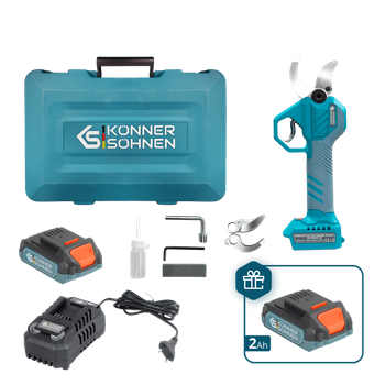 Акумуляторний секатор Könner & Söhnen KS CPS20V-40 Case PLUS