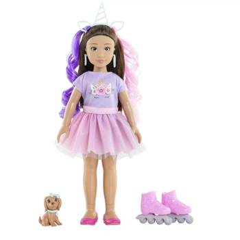 Кукла Corolle Girls Луна Стиль единорога с аксессуарами 28 см (9000600250)