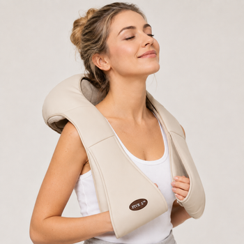 Массажёр для шеи и плеч Massager of Neck Kneading Бежевый