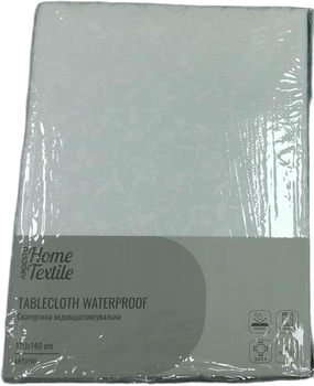 Скатерть ARDESTO Waterproof Jacquard 120х140 см 100% полиэстер Белая (ART07WJ)