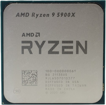 Процесор AMD Ryzen 9 5900X Socket AM4 (100-100000061WOF) Б/В