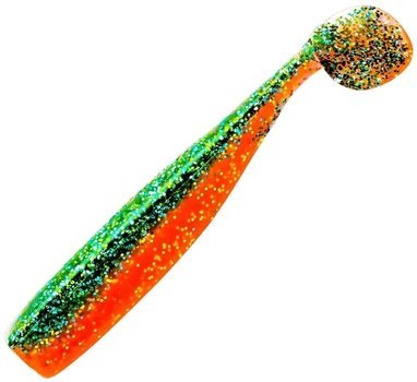 Силикон Lunker City Shaker 6 4 шт Green/Orange (1102-99407)