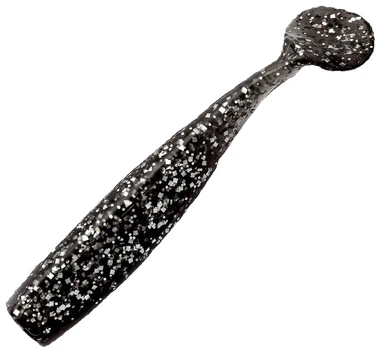 Силикон Lunker City Shaker 3.25 8 шт Black/White (1102-32077)