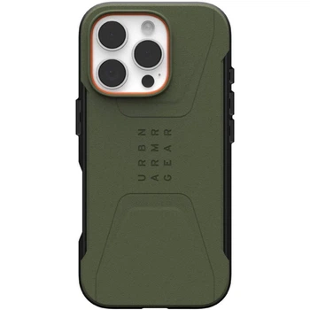 Чохол UAG Civilian with MagSafe для iPhone 16 Pro Green