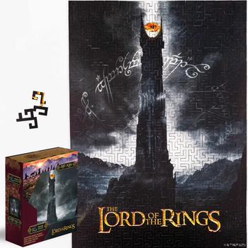 Деревянный фигурный пазл Woods Story Властелин Колец Lord Of The Rings Башня Барад-Дур L Размер 150 Деталей