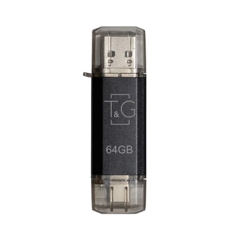 Флеш-накопитель T&G 009 Star Series 64GB Type-C Чорний